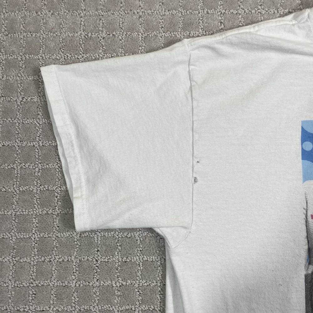 Vintage 90s I Love Lucy Shirt Large White Nostalgia TV Show CBS Worldwide Promo - Picture 6 of 7